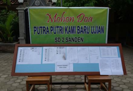 Pemantauan Kegiatan UNas SD di Murtigading