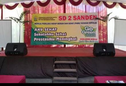 SD N2 SANDEN IKUTI LOMBA SEKOLAH SEHAT