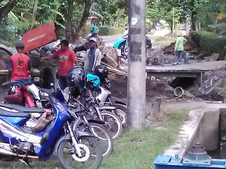 Perbaikan sungai di Pucanganom 2