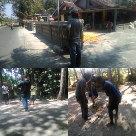 Pengukuran Batas Agraria dari RT 5 sampai RT 2 Pedukuhan Kranggan