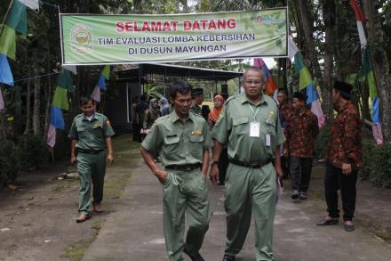 Penilaian Lomba Kebersihan di Dusun Mayungan 1 Tingkat Kabupaten