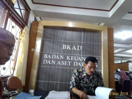 Laporan Pencairan Dana ADD Triwulan I Tahun 2018