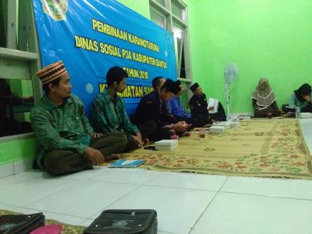 Pembinaan karangtaruna kecamatan sanden