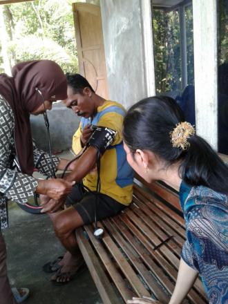 Program Indonesia Sehat oleh Puskesmas Sanden