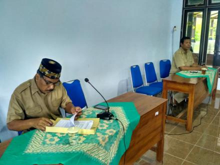 Koordinasi Pemerintah Desa Murtigading dengan Dukuh.