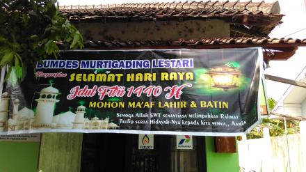 Bumdesa Murtigading Mengucapkan Selamat Idul Fitri 1440 H