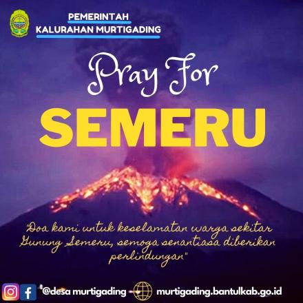 Pray for Semeru