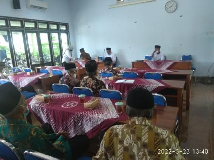 Pertemuan rutin kaum rois 