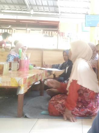 Pertemuan Kader balita Kader lansia Kring 1 di Trisigan