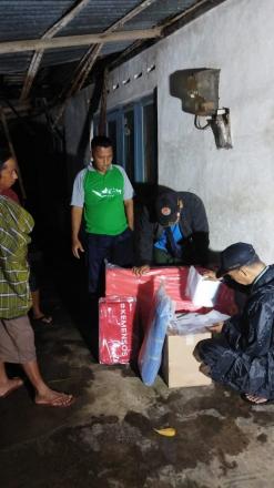 Kampung Siaga Bencana droping logistik